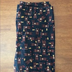 TC teddy bear leggings